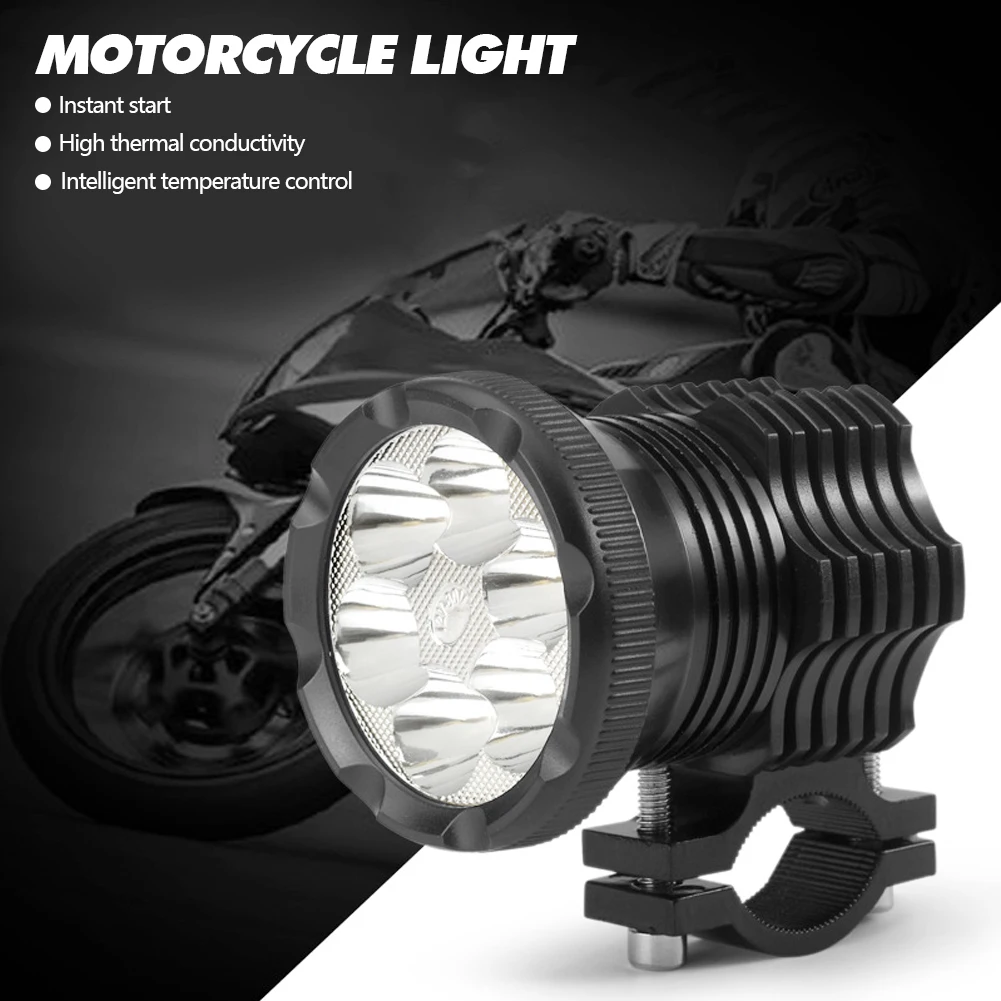 6Led Motorcycle Led Light Headlight Super Bright Working Spot Light Motorbike Fog Lamp LED Scooters Spotlight 12-80V Universal
6Led Motorcycle Led Light Headlight Super Bright Working Spot Light Motorbike Fog Lamp LED Scooters Spotlight 12-80V Universal