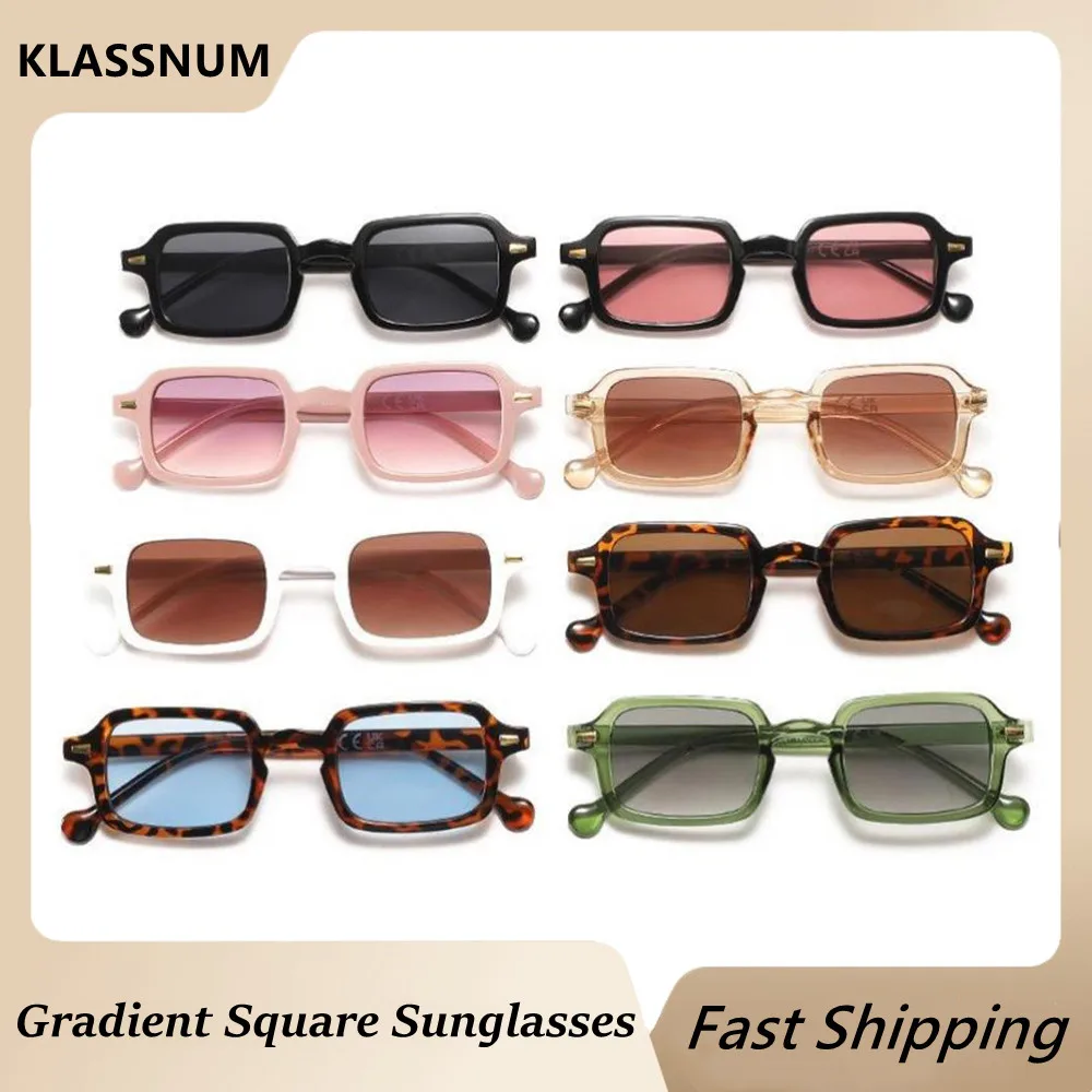 KLASSNUM Rectangle Sunglasses Women Oval Vintage Brand Designer Square Sun Glasses Men Shades Female Eyewear Anti-glare UV400
KLASSNUM Rectangle Sunglasses Women Oval Vintage Brand Designer Square Sun Glasses Men Shades Female Eyewear Anti-glare UV400