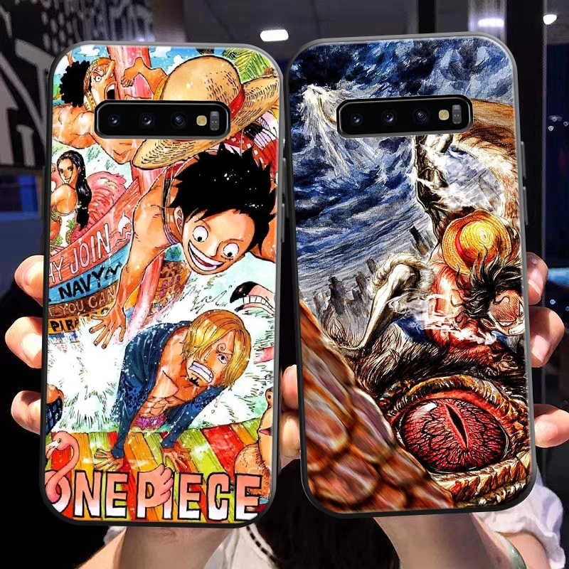 Japan One Piece Luffy For Samsung Galaxy S10 S10 Plus S10E S10 Lite S10 5G Phone Case Funda TPU Soft Black Liquid Silicon Coque
Japan One Piece Luffy For Samsung Galaxy S10 S10 Plus S10E S10 Lite S10 5G Phone Case Funda TPU Soft Black Liquid Silicon Coque