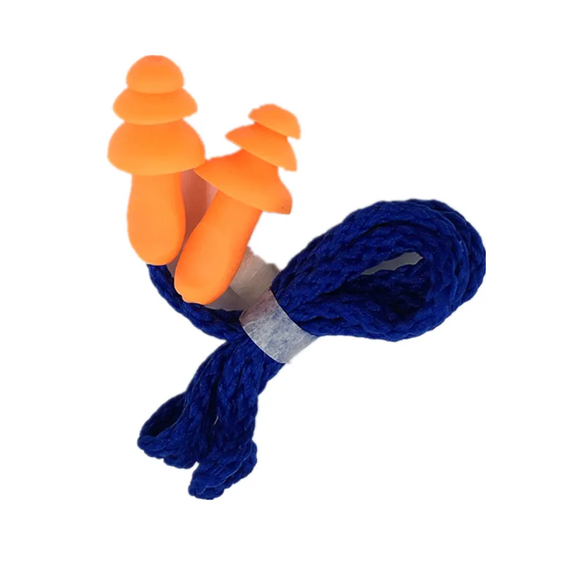 Soft Silicone Corded Ear Plug Protector Reusable Hearing Protection Noise Reduction Comfortable Earplugs Earmuff
Soft Silicone Corded Ear Plug Protector Reusable Hearing Protection Noise Reduction Comfortable Earplugs Earmuff
