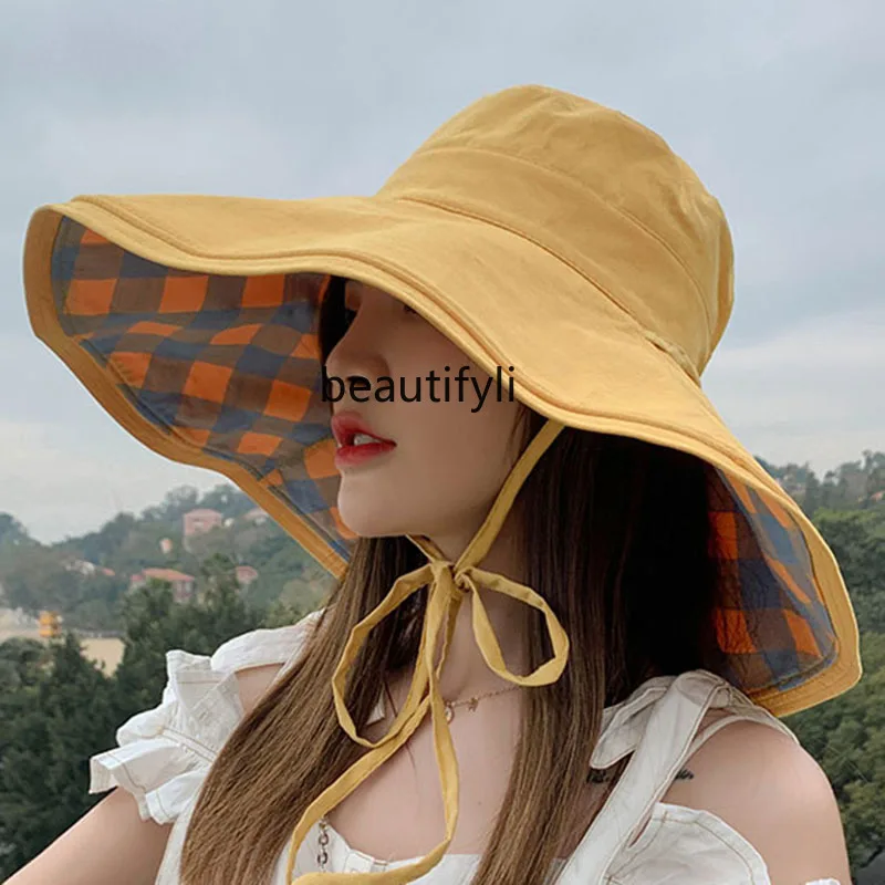 yj Bucket Hat Women's Sun Protection Hat Fashion UV Protection Summer Big Brim Big Brim
yj Bucket Hat Women's Sun Protection Hat Fashion UV Protection Summer Big Brim Big Brim