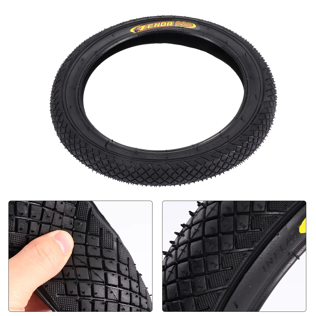 Bike Tire Replacement Thicken Kids'+bicycles Tire MTB Outer Tire Cycling Bike Accessories Parts ( Random Pattern ) 34.5 x 34.5
Bike Tire Replacement Thicken Kids'+bicycles Tire MTB Outer Tire Cycling Bike Accessories Parts ( Random Pattern ) 34.5 x 34.5