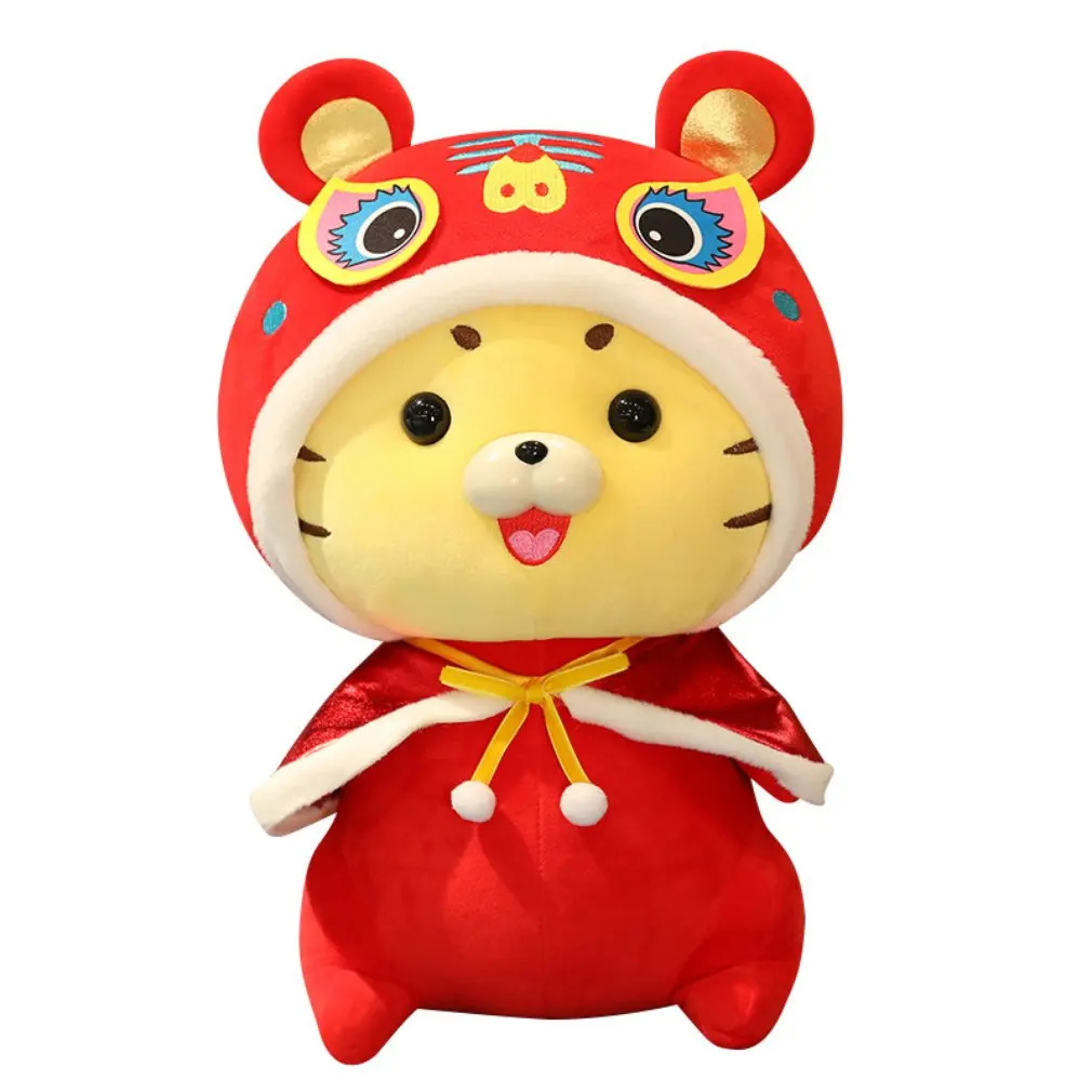 2022 New Year Tiger Mascot Zodiac Tiger Stuffed Toy Christmas New Year Doll Chinese Tiger Mascot Stuffed Toy
2022 New Year Tiger Mascot Zodiac Tiger Stuffed Toy Christmas New Year Doll Chinese Tiger Mascot Stuffed Toy