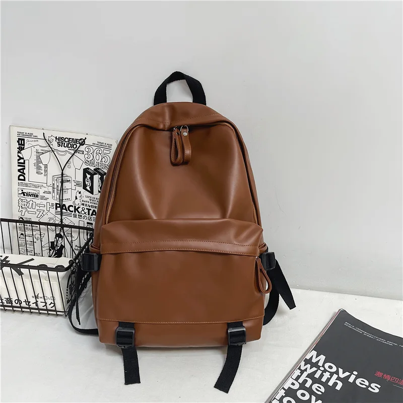 Woman Backpack Large Capacity Leather Rucksack Women's Knapsack Travel Bagpacks School Bags for Teenage Girls Mochila Back Pack
Woman Backpack Large Capacity Leather Rucksack Women's Knapsack Travel Bagpacks School Bags for Teenage Girls Mochila Back Pack