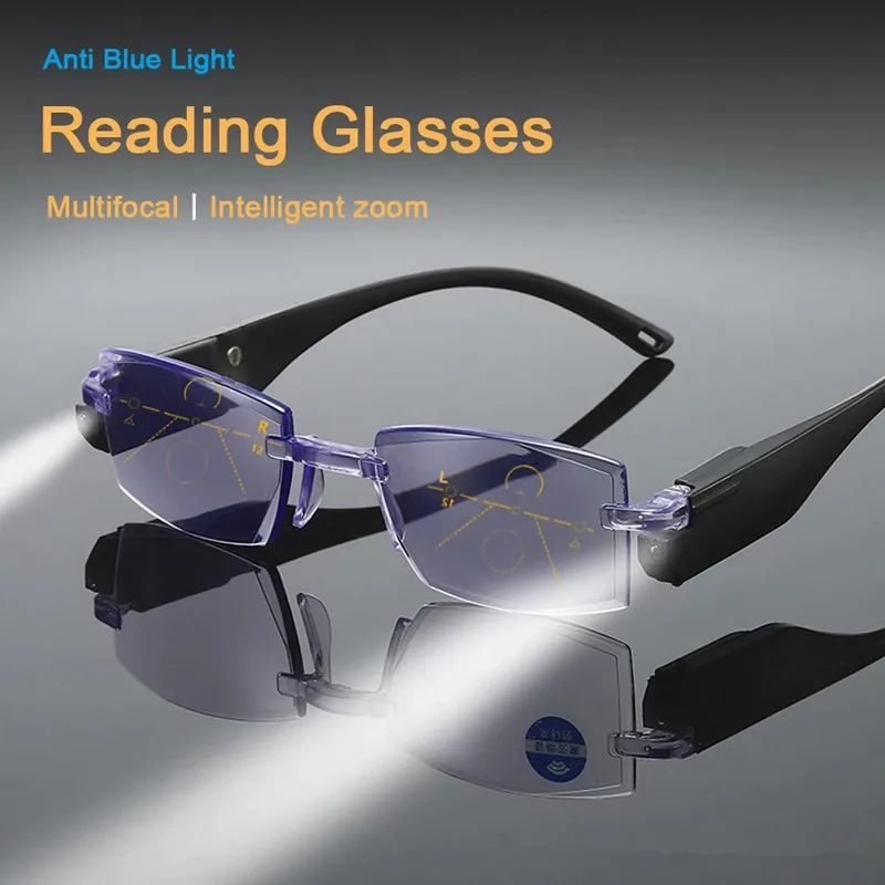 Intelligent Zoom Reading Glasses Led with Light Presbyopia Glasses Suitable for +1.0 To +3.5 Men and Women
Intelligent Zoom Reading Glasses Led with Light Presbyopia Glasses Suitable for +1.0 To +3.5 Men and Women