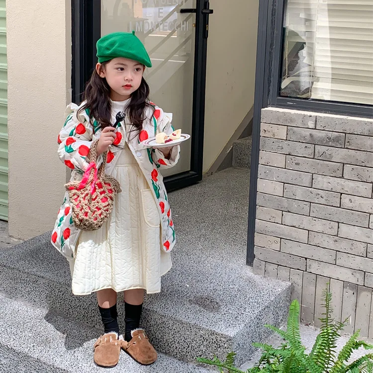 2022 зимняя длинная хлопковая рубашка с длинным рукавом и цветочным принтом, зимняя одежда для девочек, верхняя одежда и пальто
2022 зимняя длинная хлопковая рубашка с длинным рукавом и цветочным принтом, зимняя одежда для девочек, верхняя одежда и пальто