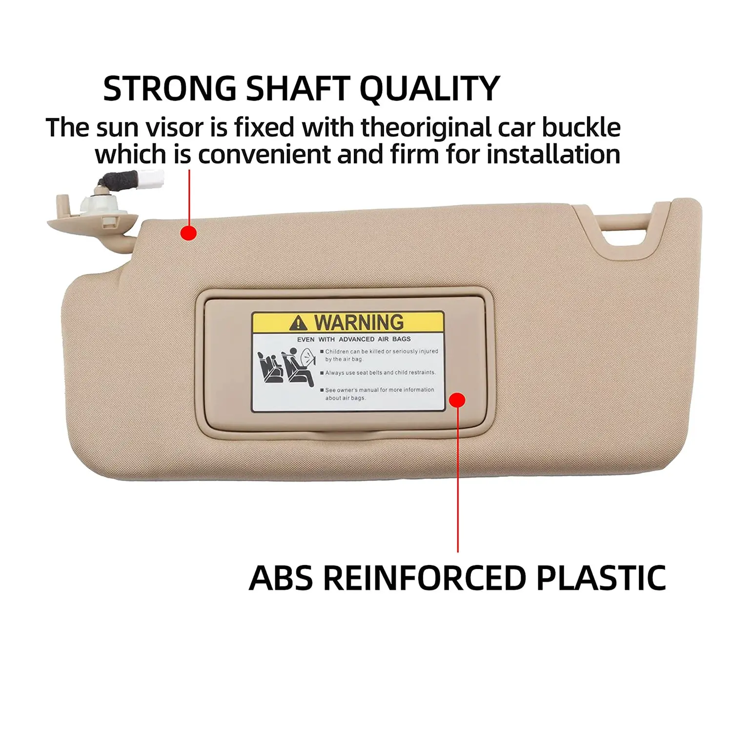 83280-TA5-A51ZA 83280TA5A51ZA for Honda Accord 2008 2009 2010 2011 Car Beige Left Drive Side Sun Visor with Light
83280-TA5-A51ZA 83280TA5A51ZA for Honda Accord 2008 2009 2010 2011 Car Beige Left Drive Side Sun Visor with Light