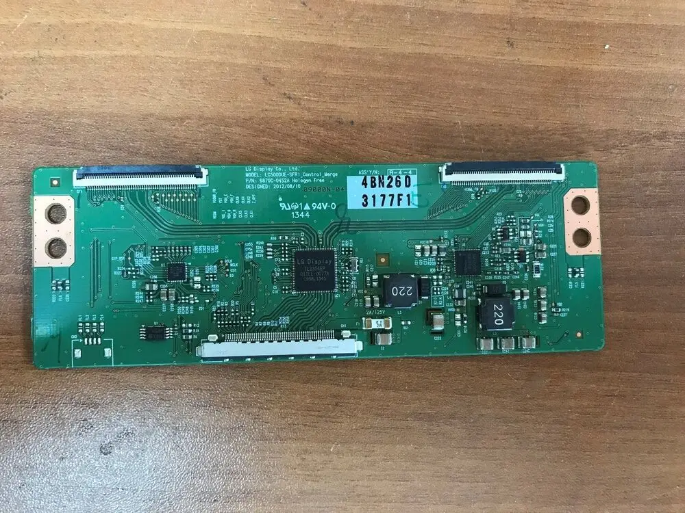 Original T-Con Board 6870C-0452A LC500DUE-SFR1 Logic Board for LG 42LN5100-CP led tv bar
Original T-Con Board 6870C-0452A LC500DUE-SFR1 Logic Board for LG 42LN5100-CP led tv bar