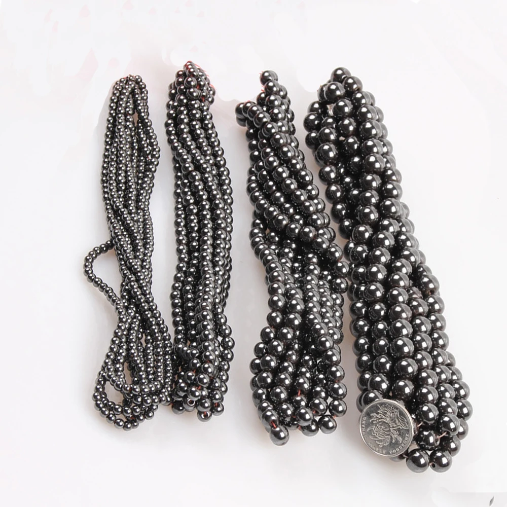 Magnetic and Non-magnetic Hematite Round Loose Beads for Jewelry Making DIY Bracelet Necklace Earrings Hematite Accessories
Magnetic and Non-magnetic Hematite Round Loose Beads for Jewelry Making DIY Bracelet Necklace Earrings Hematite Accessories