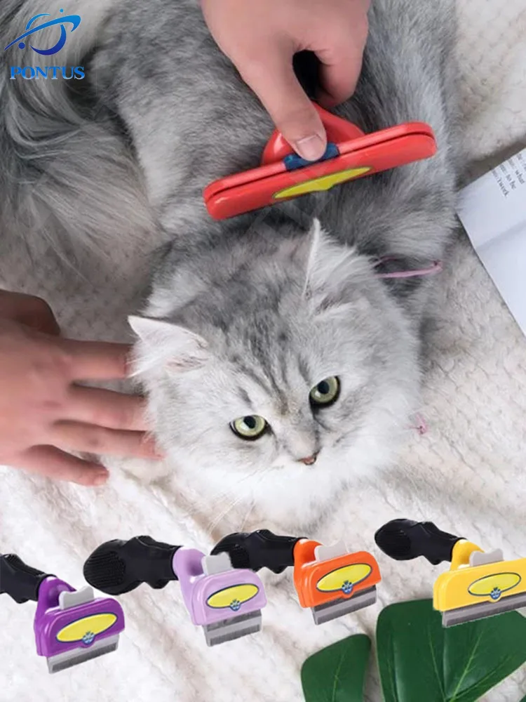 Pet Comb Hair Shedding Dog Cat Grooming Brush Remover Shedding Massage Puppy Kitten Hair Deshedding Trimmer Combs Pet Supplies
Pet Comb Hair Shedding Dog Cat Grooming Brush Remover Shedding Massage Puppy Kitten Hair Deshedding Trimmer Combs Pet Supplies