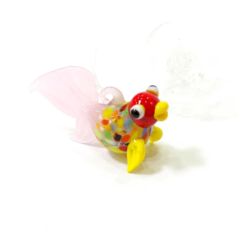 Floating Glass Bubble Ball With Cute Goldfish Mini Statue Pendant Aquarium Decoration Accessories Hanging Sea Fish Tiny Figurine
Floating Glass Bubble Ball With Cute Goldfish Mini Statue Pendant Aquarium Decoration Accessories Hanging Sea Fish Tiny Figurine