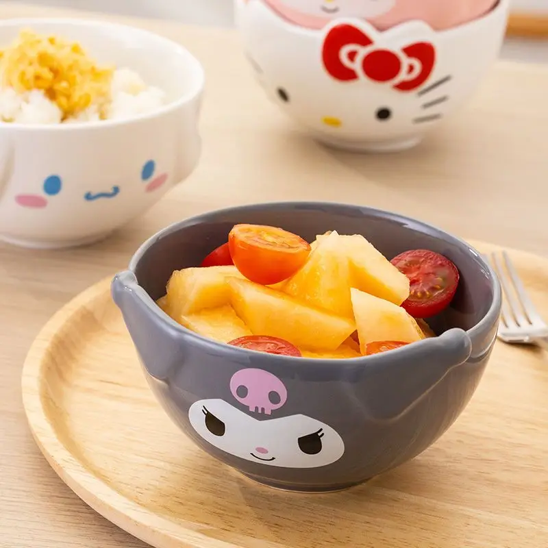 Kawaii Sanriod Anime Hobby Mymelody Kuromi Cinnamoroll Cute Home Ceramic Breakfast Bowl Shaped Bowl Birthday Present
Kawaii Sanriod Anime Hobby Mymelody Kuromi Cinnamoroll Cute Home Ceramic Breakfast Bowl Shaped Bowl Birthday Present