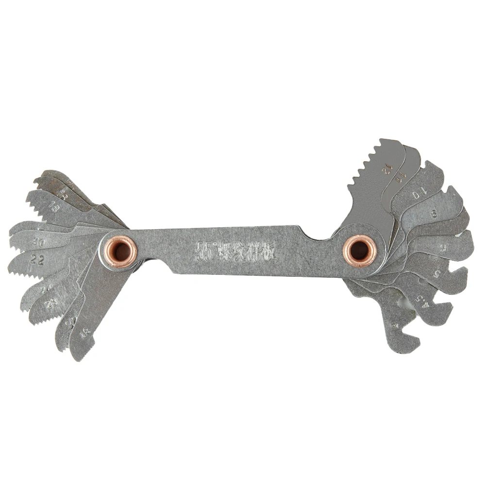 1 Set Pitch Gauge 55/60 Degree Metric Inch Thread Plug Gauge Pitch Gauge Measuring Lathe Tool Measuring External Thread Tools
1 Set Pitch Gauge 55/60 Degree Metric Inch Thread Plug Gauge Pitch Gauge Measuring Lathe Tool Measuring External Thread Tools