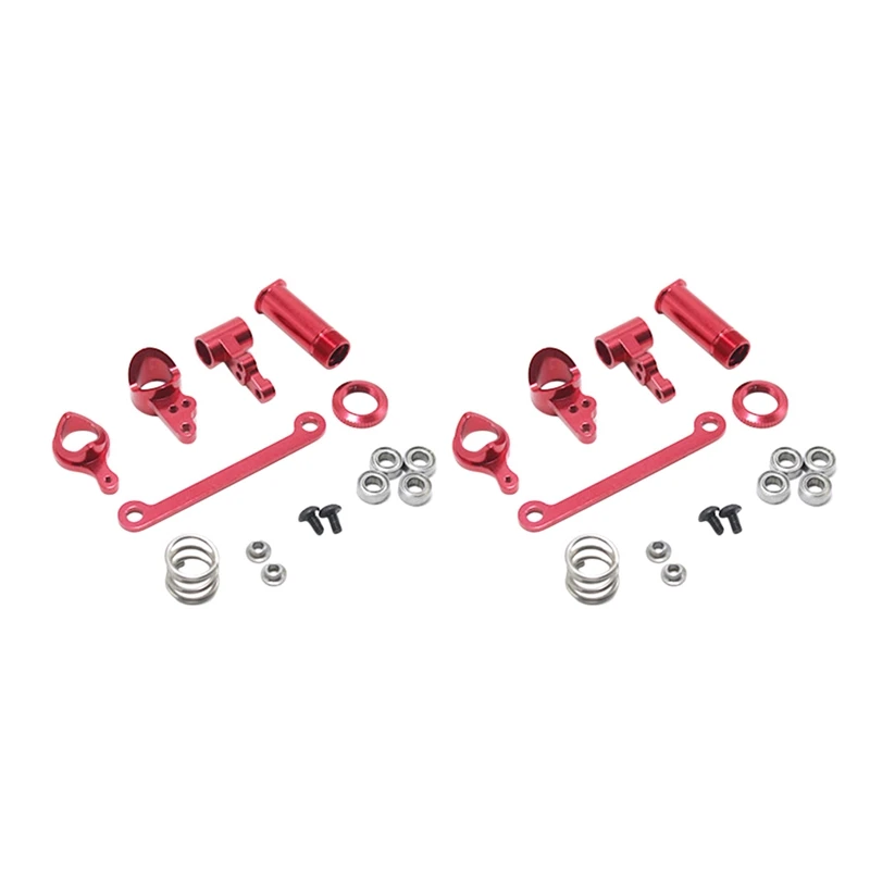2 Set Steering Clutch Assembly Steering Servo Saver Complete Upgrade Parts For Wltoys 144001 1/14 RC Car,Red 10 Pcs
2 Set Steering Clutch Assembly Steering Servo Saver Complete Upgrade Parts For Wltoys 144001 1/14 RC Car,Red 10 Pcs