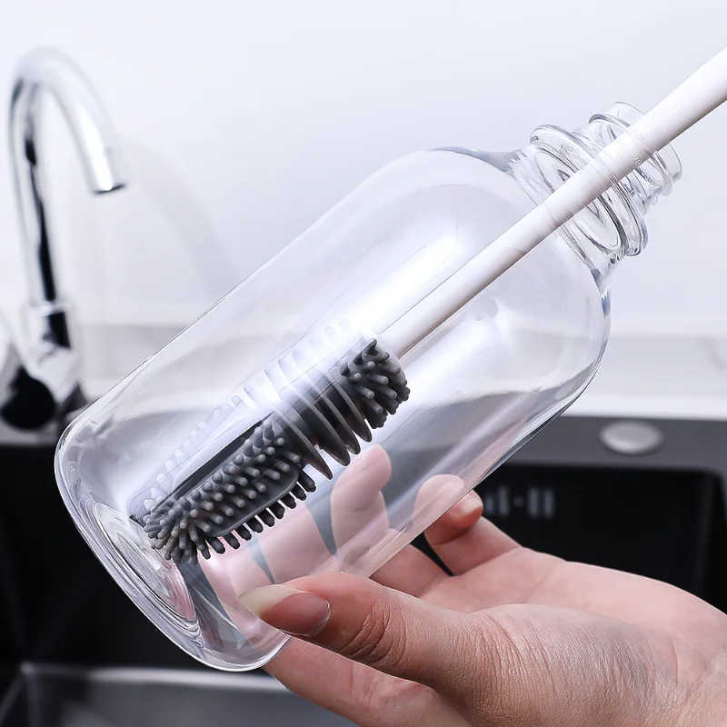 Silicone Cup Brush Cup Long Handle Scrubber Glass Cleaner Kitchen Cleaning Tool Drink Wineglass Bottle Glass Cup Cleaning Brush
Silicone Cup Brush Cup Long Handle Scrubber Glass Cleaner Kitchen Cleaning Tool Drink Wineglass Bottle Glass Cup Cleaning Brush
