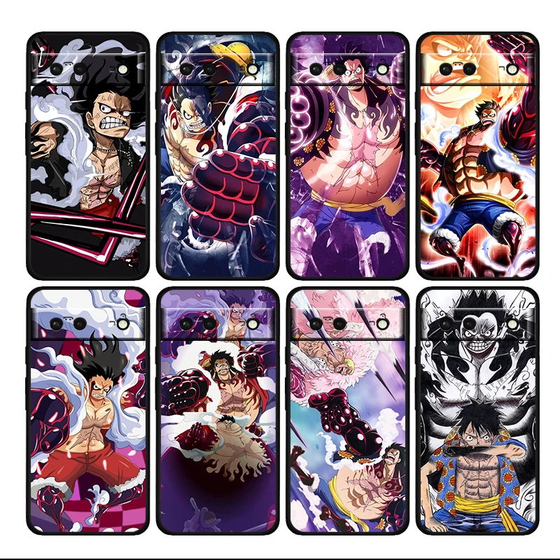 One Piece Luffy Gear 4th Shockproof Cover for Google Pixel 7 6 Pro 6a 5 5a 4 4a XL 5G Soft Black Phone Case Shell TPU Coque Capa
One Piece Luffy Gear 4th Shockproof Cover for Google Pixel 7 6 Pro 6a 5 5a 4 4a XL 5G Soft Black Phone Case Shell TPU Coque Capa