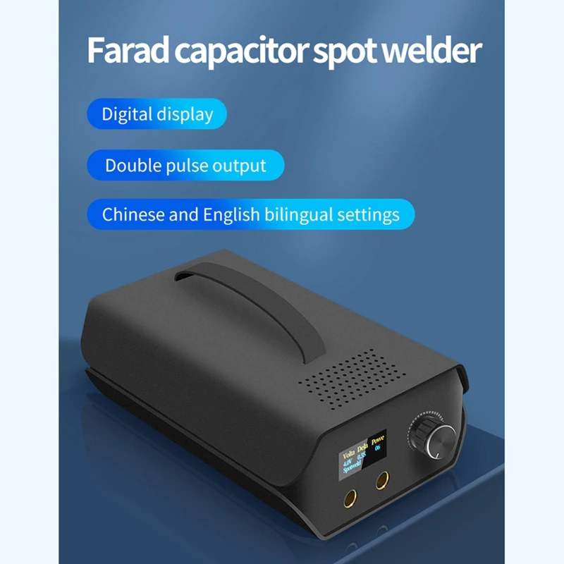 Farad Capacitor Spot Welder Mini Portable 18650 Lithium Battery Welding 0.2Mm/0.3Mm Nickel Sheet LCD Spot Welder
Farad Capacitor Spot Welder Mini Portable 18650 Lithium Battery Welding 0.2Mm/0.3Mm Nickel Sheet LCD Spot Welder