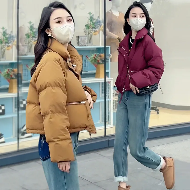 Winter Thick Women Short Parkas Warm Fashion Candy Color Coats 90% White Duck Down Padded Female Down Jacket High Quality
Winter Thick Women Short Parkas Warm Fashion Candy Color Coats 90% White Duck Down Padded Female Down Jacket High Quality