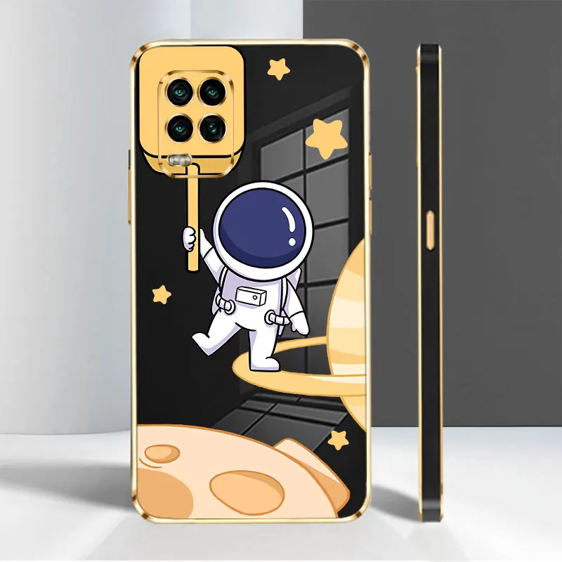 Gold Plating Celular Case for Xiaomi Mi 10 11 Lite 5G Poco X3 X4 NFC 10T F4 K40 Gaming 8 Electroplated Camera Swing Astronaut
Gold Plating Celular Case for Xiaomi Mi 10 11 Lite 5G Poco X3 X4 NFC 10T F4 K40 Gaming 8 Electroplated Camera Swing Astronaut