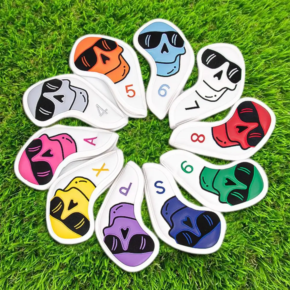 10Pcs Dust-proof Long Lasting Decorative Golf Club Head Protective Covers Decorations Golf Protective Covers for Training
10Pcs Dust-proof Long Lasting Decorative Golf Club Head Protective Covers Decorations Golf Protective Covers for Training