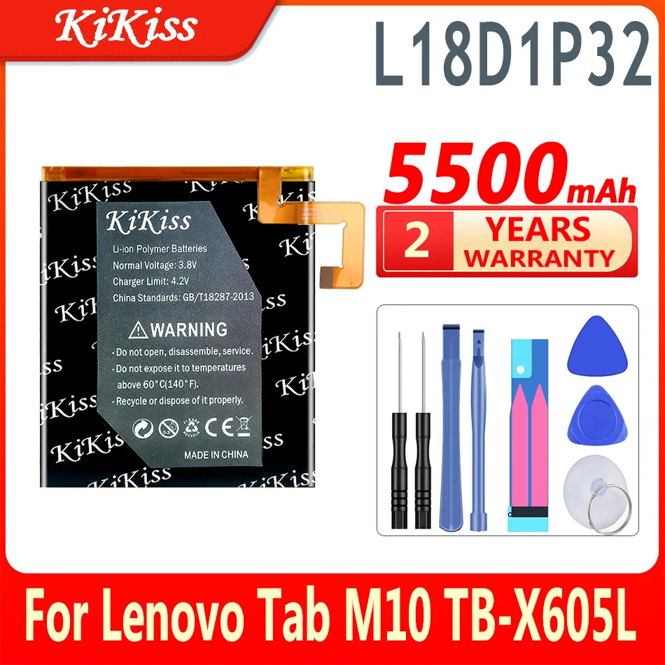 5500 мАч L18D1P32 Tab, перезаряжаемая батарея для Lenovo TAB M10, аккумулятор/фотография
5500 мАч L18D1P32 Tab, перезаряжаемая батарея для Lenovo TAB M10, аккумулятор/фотография