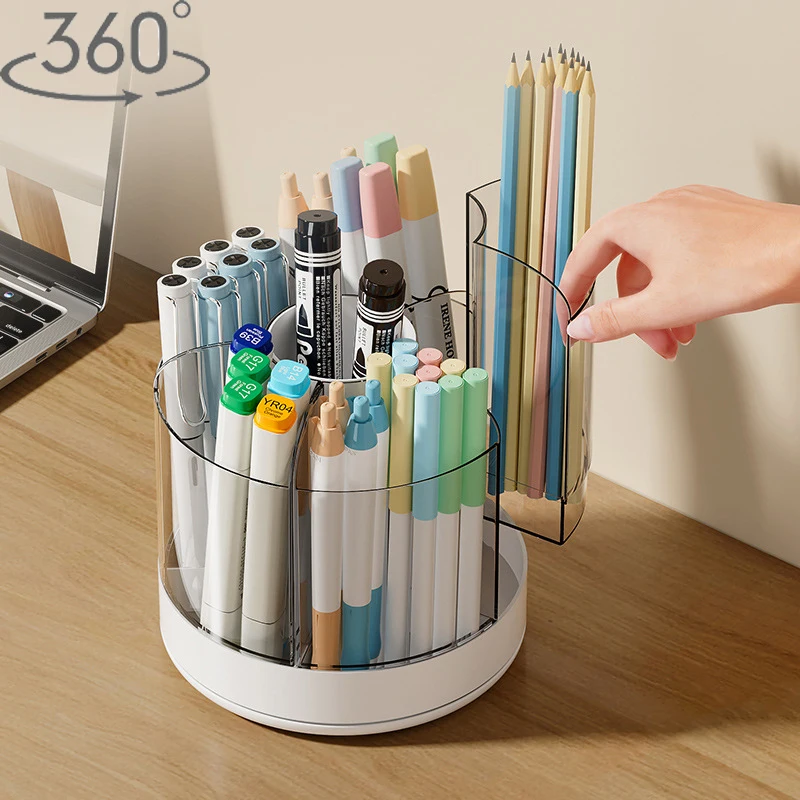 Simple Multi-Grid Pen Holder Girls' Makeup Brush Storage Art Paint Finishing Rack Students' Desktop Finishing Plastic Rack
Simple Multi-Grid Pen Holder Girls' Makeup Brush Storage Art Paint Finishing Rack Students' Desktop Finishing Plastic Rack