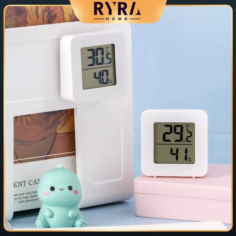 White Hygrometer Digital Temperature Meter Electronic Temperature Humidity Meter Home Accessories Tools Lcd Digital Indoor Mini
White Hygrometer Digital Temperature Meter Electronic Temperature Humidity Meter Home Accessories Tools Lcd Digital Indoor Mini