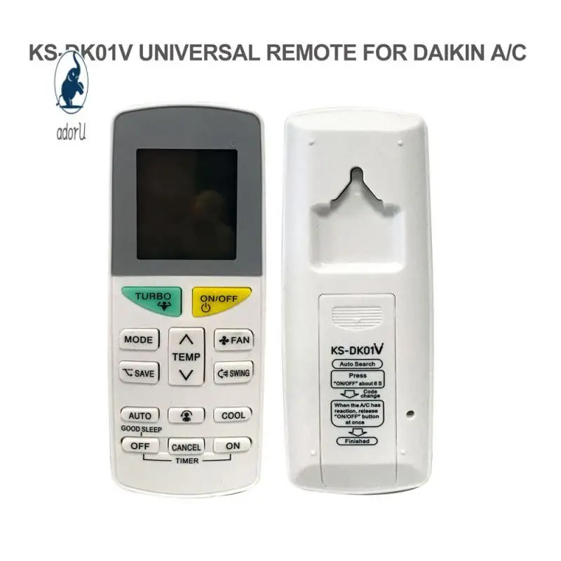 Remote Control White Daikin Air Conditioner Remote Control Durable Air-conditioner Remote Smart Home Remote Fall Resistance
Remote Control White Daikin Air Conditioner Remote Control Durable Air-conditioner Remote Smart Home Remote Fall Resistance