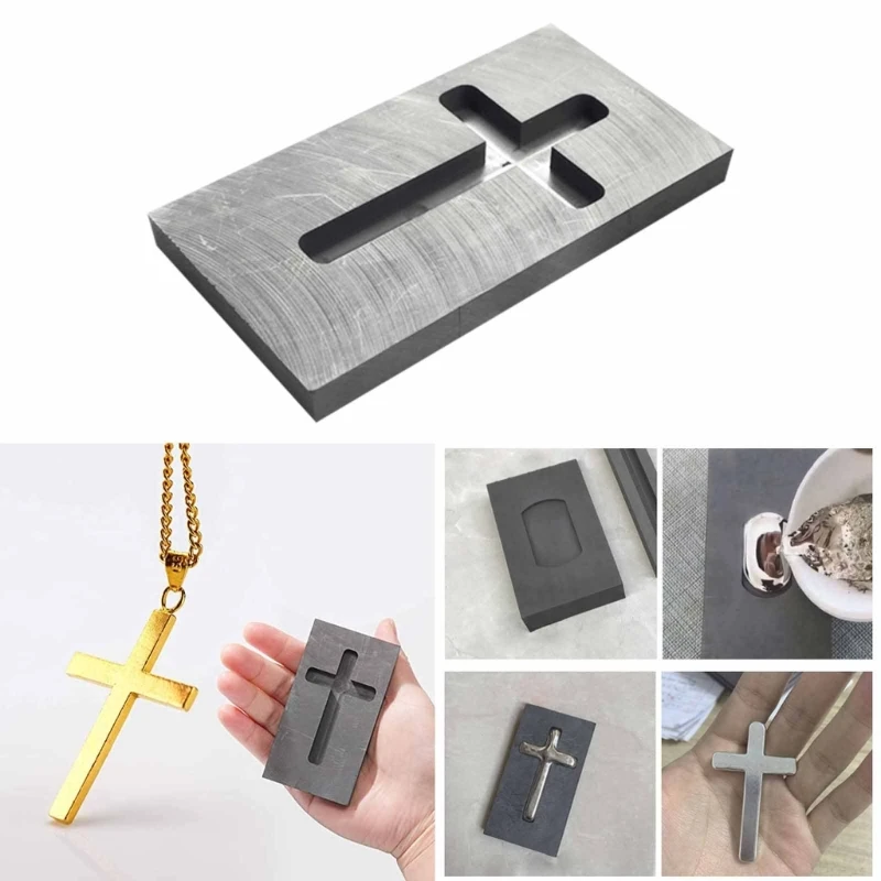 Graphite Ingot Mold Metal Casting Mold Cross-Melting Crucible Furnace for Gold Silver Aluminum Copper Brass Zinc-Alloy
Graphite Ingot Mold Metal Casting Mold Cross-Melting Crucible Furnace for Gold Silver Aluminum Copper Brass Zinc-Alloy