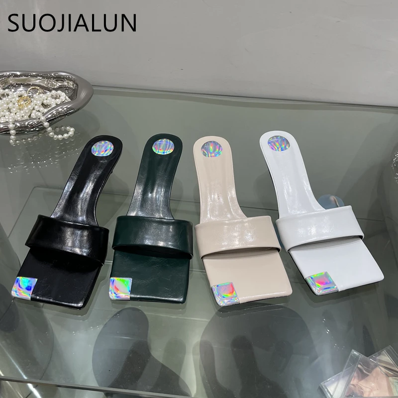 Летние Новые Брендовые женские тапочки SUOJIALUN 2022, модные брендовые женские сандалии без застежек с квадратным носком, женские элегантные сли...
Летние Новые Брендовые женские тапочки SUOJIALUN 2022, модные брендовые женские сандалии без застежек с квадратным носком, женские элегантные сли...
