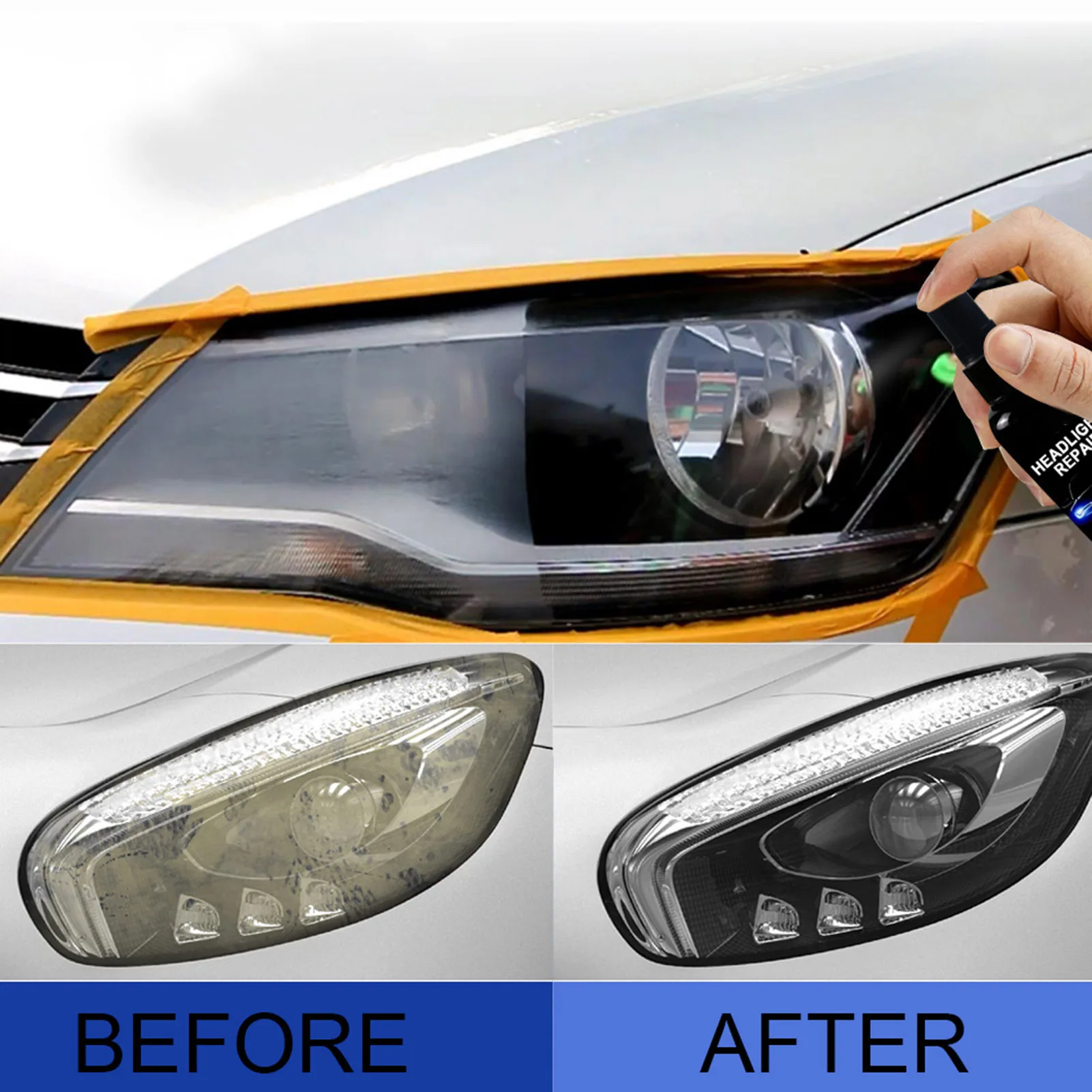 Headlight Renewal Polish Car Repair Set Fluid Car Headlight Repair Refurbishment Liquid Auto Light Repair Agent Car Washing Tool
Headlight Renewal Polish Car Repair Set Fluid Car Headlight Repair Refurbishment Liquid Auto Light Repair Agent Car Washing Tool