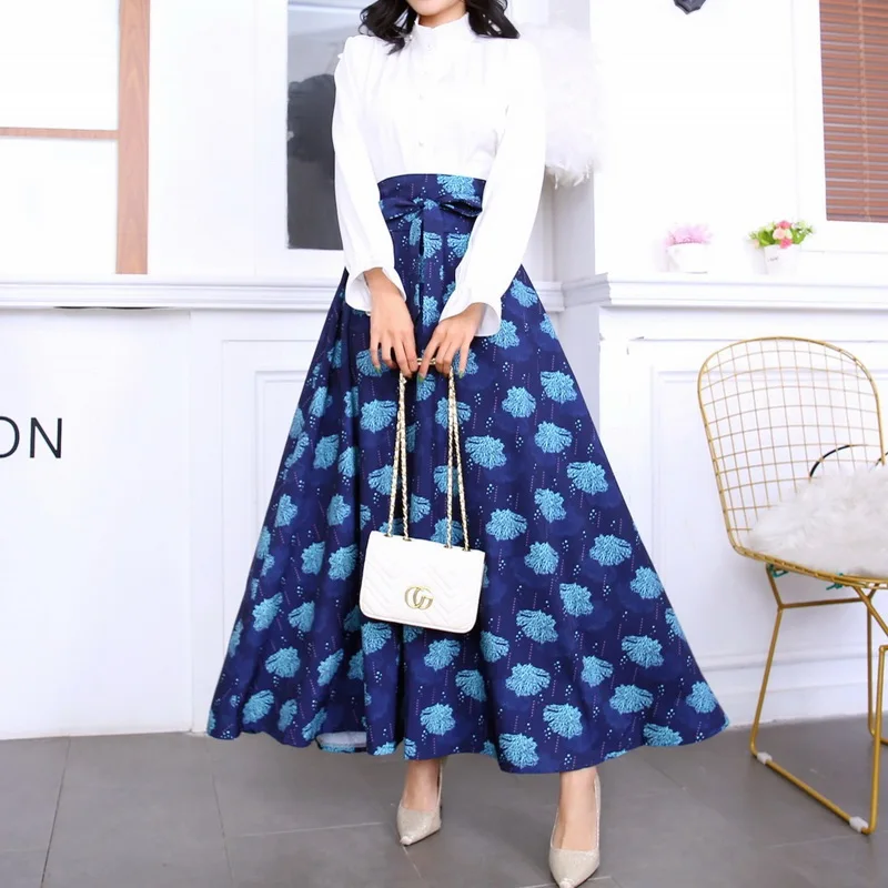 Elegant Ankle Length Summer Skirts Womens 2020 Floral High Waist Multi Color Vintage Casual Long Boho Skirts For Ladies
Elegant Ankle Length Summer Skirts Womens 2020 Floral High Waist Multi Color Vintage Casual Long Boho Skirts For Ladies