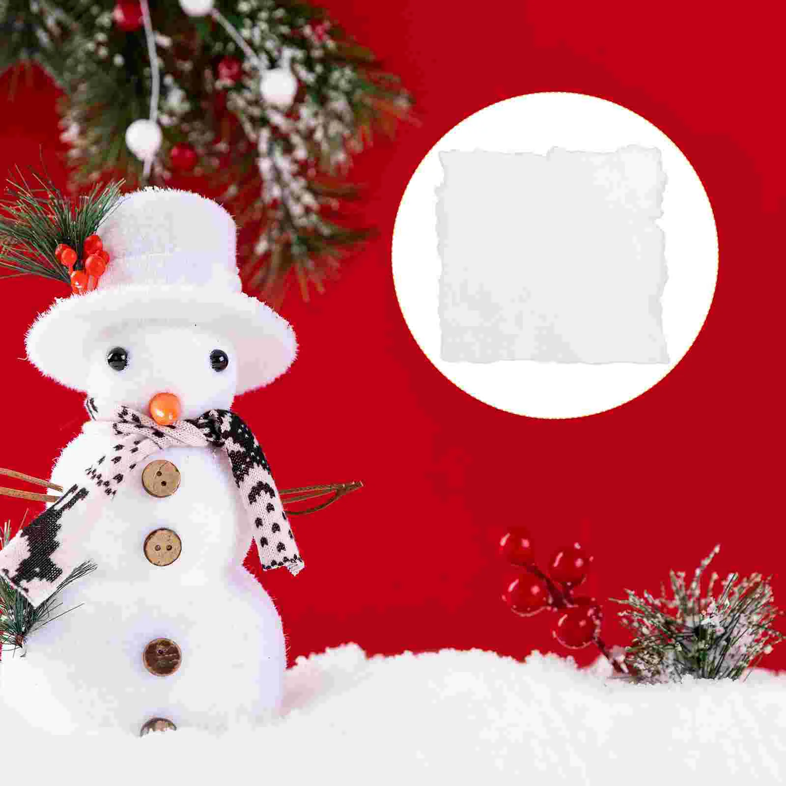 1 Sheet Festive Artificial Decorative Snow Carpet Fake Snow Snow Decor for Indoor
1 Sheet Festive Artificial Decorative Snow Carpet Fake Snow Snow Decor for Indoor