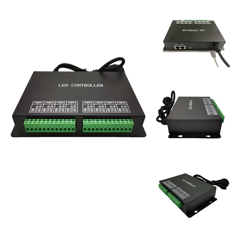 Контроллер пикселя GTBL H801RC, светодиодный контроллер Marster для компьютерной сети, H803TV или H803TC, 8 портов, Slave
Контроллер пикселя GTBL H801RC, светодиодный контроллер Marster для компьютерной сети, H803TV или H803TC, 8 портов, Slave