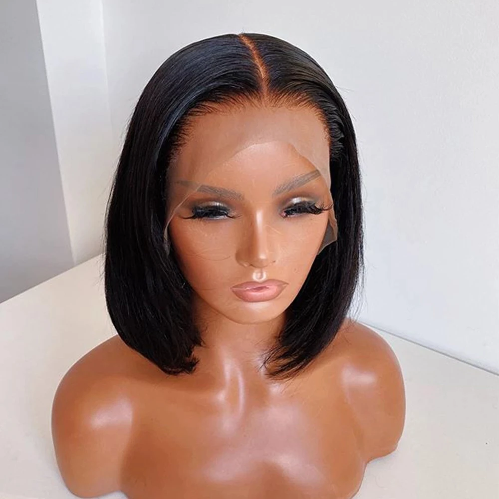 Bob Straight Lace Wigs for Black Women Synthetic 4x1 Short Bob Lace Closure Wig Pre Plucked Hairline 12 Inch Short Straight Wig
Bob Straight Lace Wigs for Black Women Synthetic 4x1 Short Bob Lace Closure Wig Pre Plucked Hairline 12 Inch Short Straight Wig