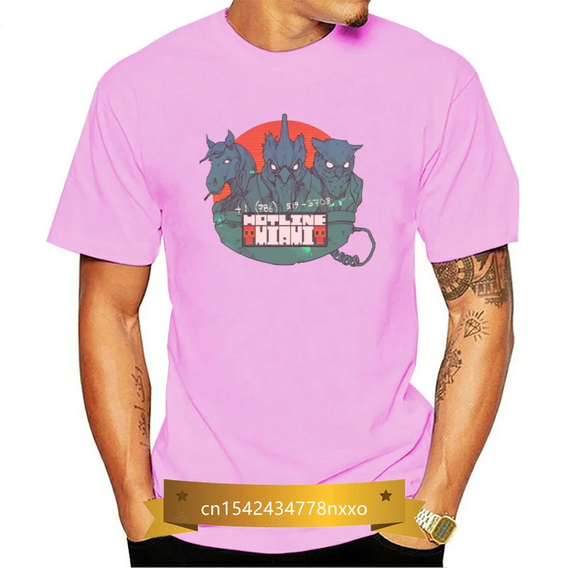 Boy HOTLINE MIAMI T Shirt Retro Stylish T Shirt Cotton S-6XL Big Size Camiseta Plus size Casual
Boy HOTLINE MIAMI T Shirt Retro Stylish T Shirt Cotton S-6XL Big Size Camiseta Plus size Casual