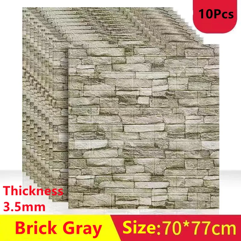 10Pcs 3D Wall Stickers Self Adhesive Panels Foam Home Luxury Decor DIY Wallpaper Living Room Bathroom Background Marble Sticker
10Pcs 3D Wall Stickers Self Adhesive Panels Foam Home Luxury Decor DIY Wallpaper Living Room Bathroom Background Marble Sticker