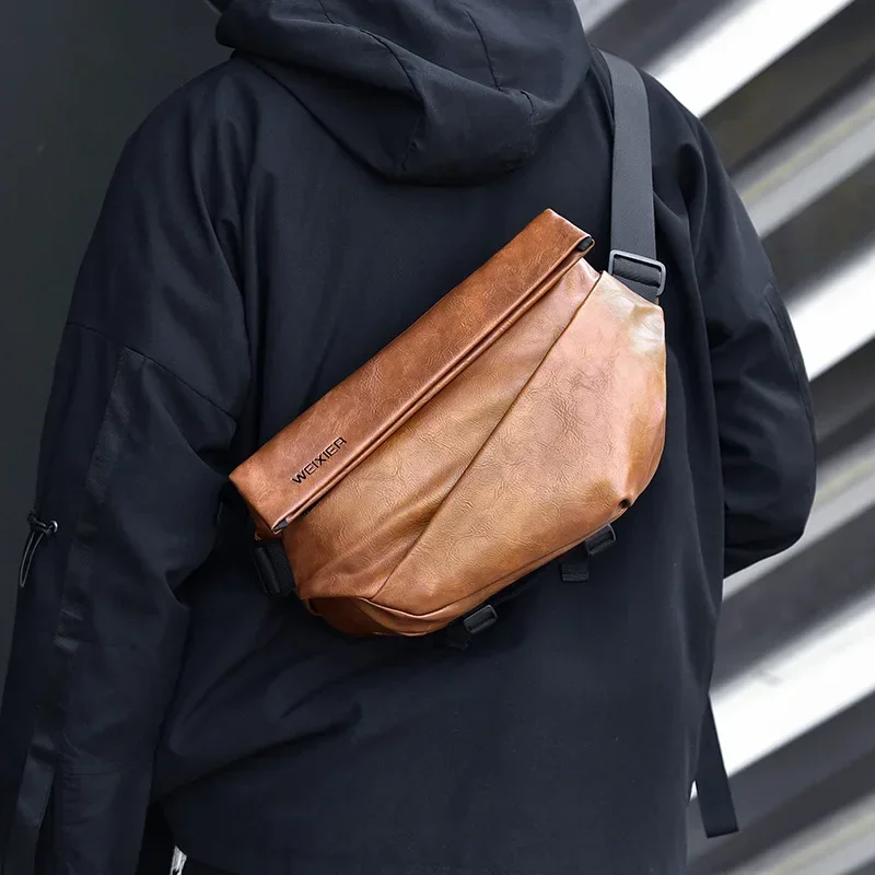 Bag Body Bag Men Shoulder Bags Cross Chest Bag Travel Pack Fashion Waterproof Novel Personality Minimalist Sling
Bag Body Bag Men Shoulder Bags Cross Chest Bag Travel Pack Fashion Waterproof Novel Personality Minimalist Sling