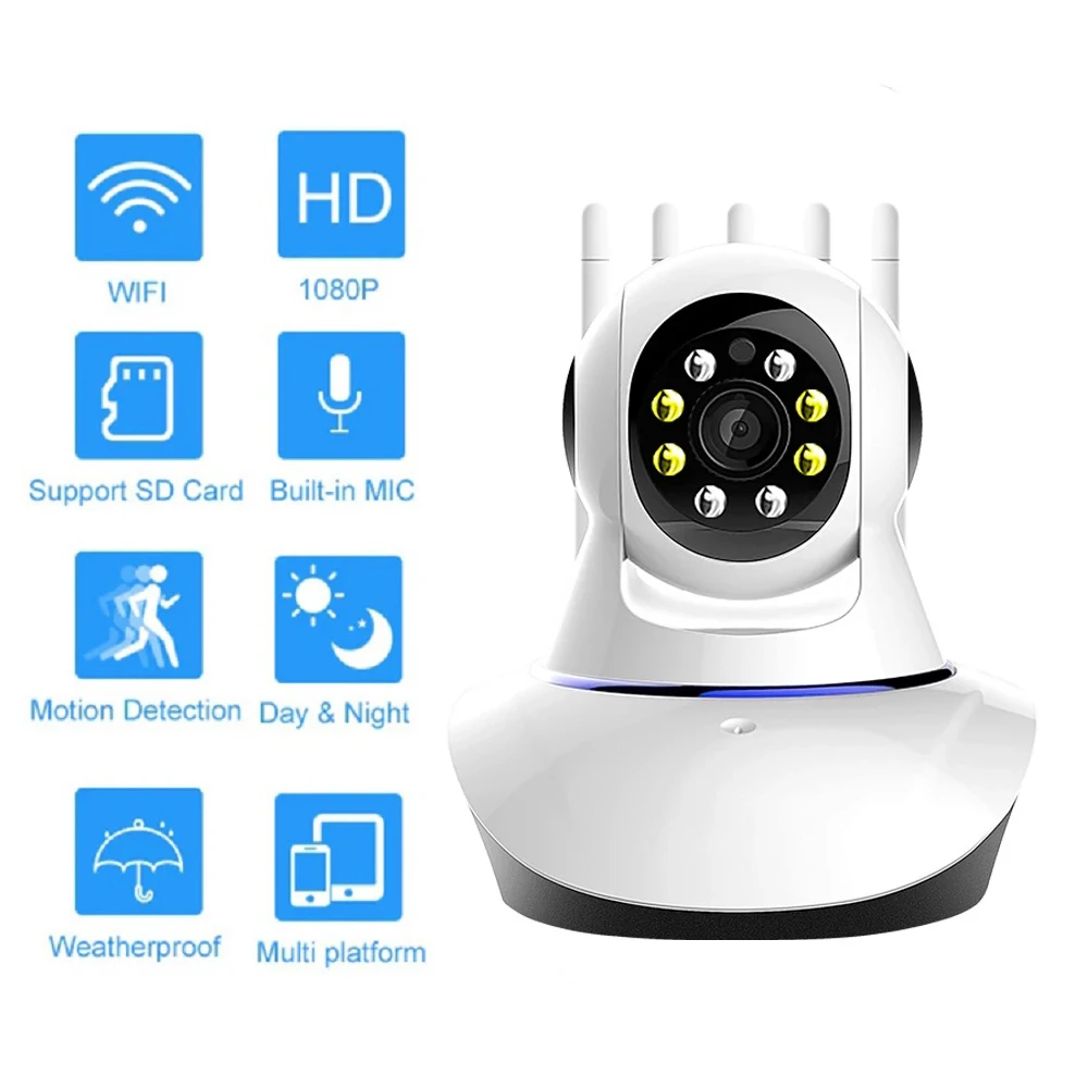 5G Wifi Surveillance Camera Night Vision Full Color Auto Tracking Wireless Two Way Audio Security Monitor
5G Wifi Surveillance Camera Night Vision Full Color Auto Tracking Wireless Two Way Audio Security Monitor