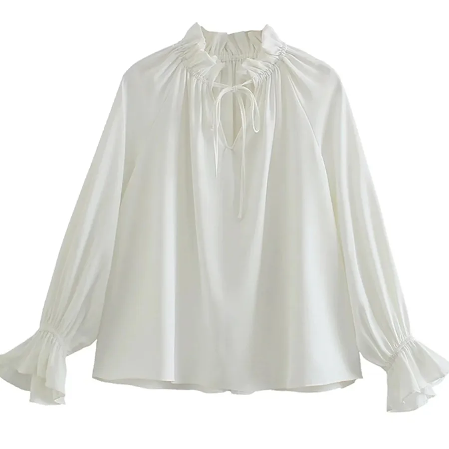 Jenny&Dave 2022 England Style Casual Shirt Women New Fashion Spring Blouse Women Elegant Simple Solid Ruffles Blouse Women Tops
Jenny&Dave 2022 England Style Casual Shirt Women New Fashion Spring Blouse Women Elegant Simple Solid Ruffles Blouse Women Tops