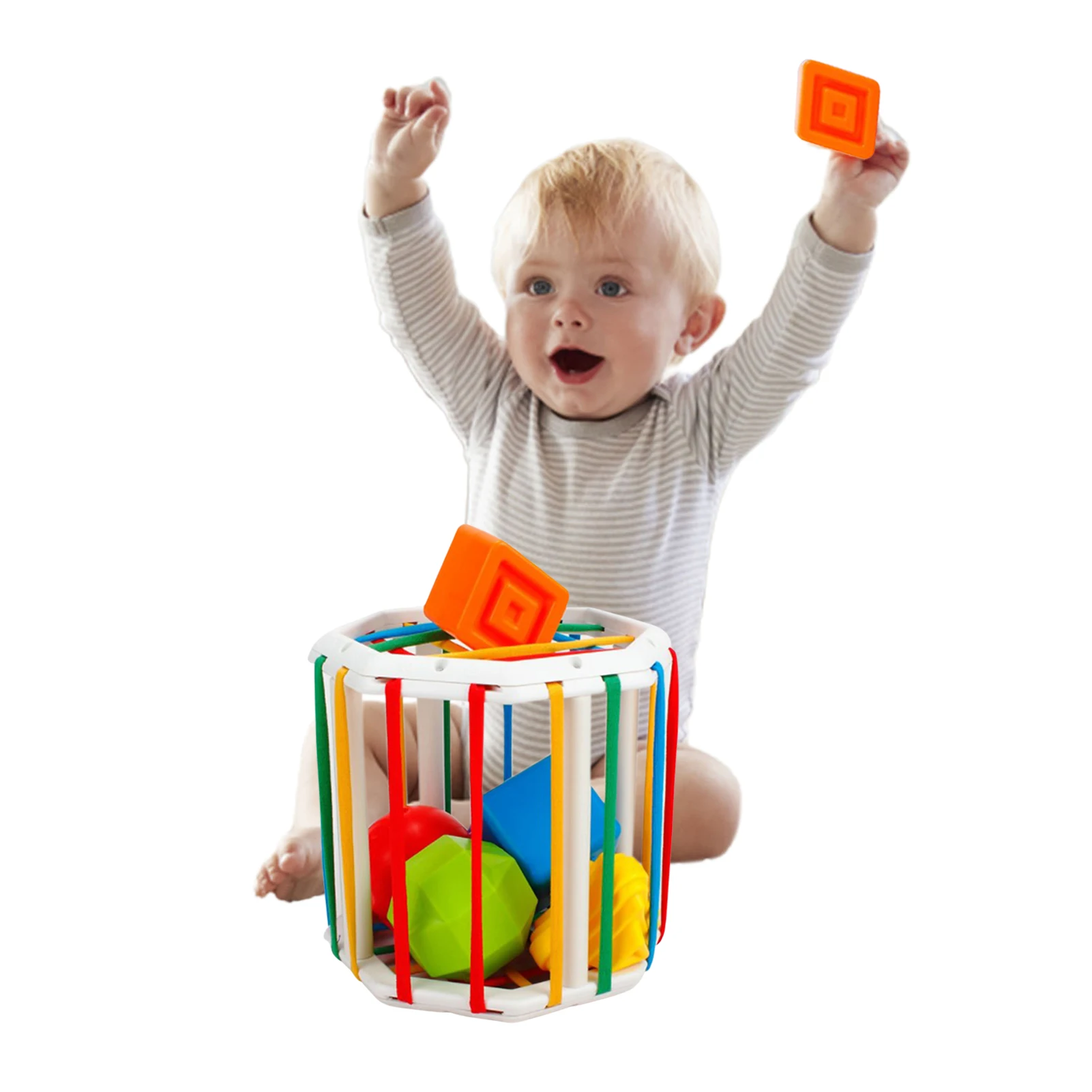 Sensory Shape Toys Shape Sorting Sensory Toys Smart Brain Colorful Sensory Sorting Bin Fine Motor Skill Early Learning Preschool
Sensory Shape Toys Shape Sorting Sensory Toys Smart Brain Colorful Sensory Sorting Bin Fine Motor Skill Early Learning Preschool