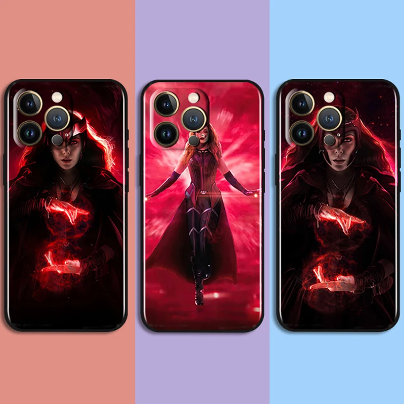 Marvel Scarlet Witch For Apple iPhone 13 12 11 Pro Max Mini XS Max X XR 6 7 8 Plus 5S SE2020 Soft Black Phone Case Cover Coque
Marvel Scarlet Witch For Apple iPhone 13 12 11 Pro Max Mini XS Max X XR 6 7 8 Plus 5S SE2020 Soft Black Phone Case Cover Coque
