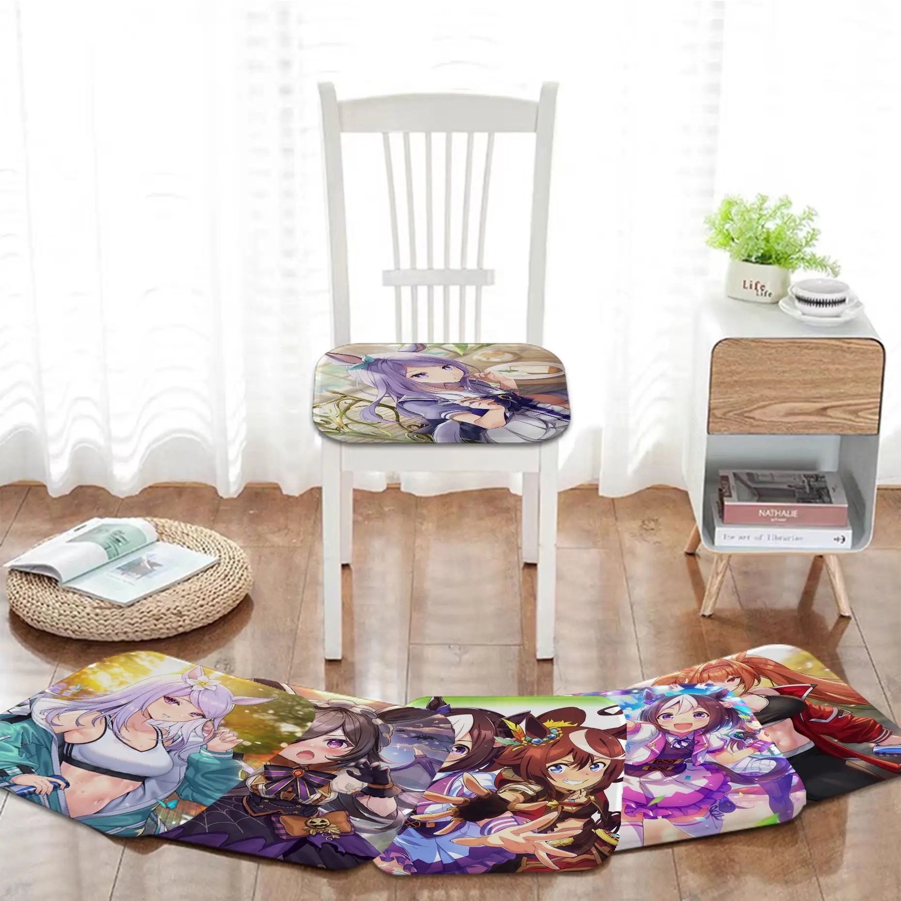 Uma Musume Pretty Derby Creative Sofa Mat Dining Room Table Chair Cushions Unisex Fashion Anti-slip Sofa Decor Tatami
Uma Musume Pretty Derby Creative Sofa Mat Dining Room Table Chair Cushions Unisex Fashion Anti-slip Sofa Decor Tatami