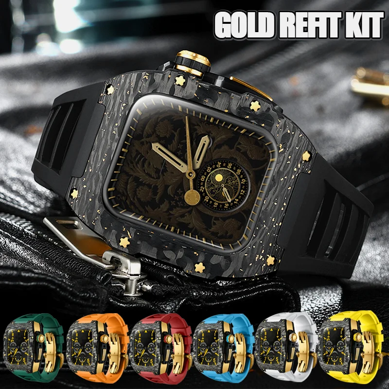 Luxury 45MM Modification Kit for Apple 8 Watch Case Titanium Mod Kit for Iwatch Series 7 6 5 SE 4 44MM DIY Retrofit Housing
Luxury 45MM Modification Kit for Apple 8 Watch Case Titanium Mod Kit for Iwatch Series 7 6 5 SE 4 44MM DIY Retrofit Housing
