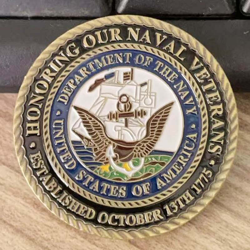 Сувенирная монета ВМС США
Сувенирная монета ВМС США