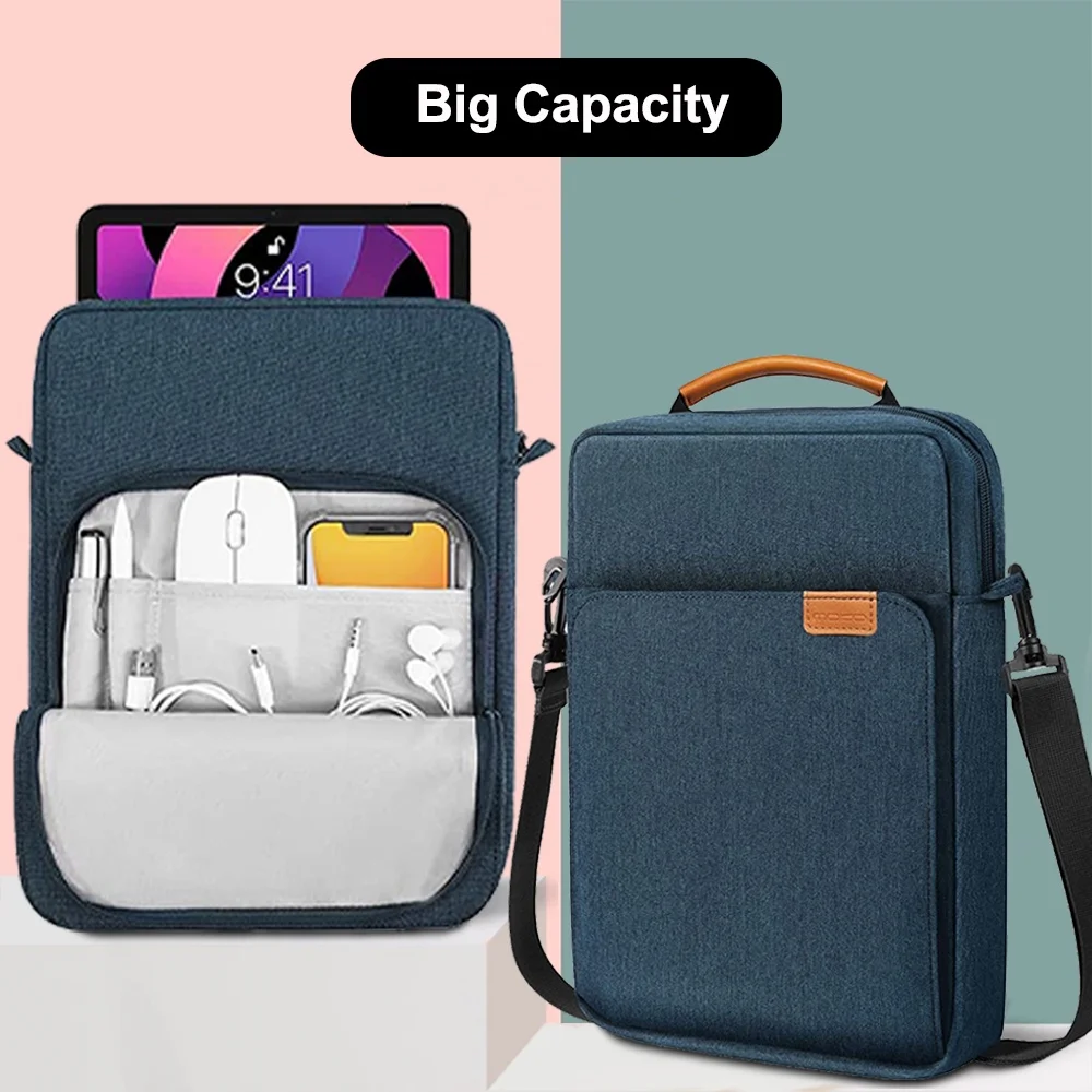 Multi Pockets Bag For Huawei MatePad 11.5 2023 Air 11.5 11 10.4 SE 10.1 10.4 Pro 11 T10s T10 Pro 10.8 Handle Carrying Case 
Multi Pockets Bag For Huawei MatePad 11.5 2023 Air 11.5 11 10.4 SE 10.1 10.4 Pro 11 T10s T10 Pro 10.8 Handle Carrying Case