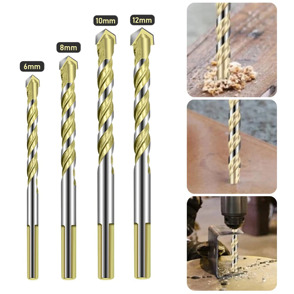 5pcs Masonry Drill Bits Tungsten Carbide Tipped Concrete Brick Stone Drilling Set Size 6 8 10 12mm Power Tool Accessories
5pcs Masonry Drill Bits Tungsten Carbide Tipped Concrete Brick Stone Drilling Set Size 6 8 10 12mm Power Tool Accessories