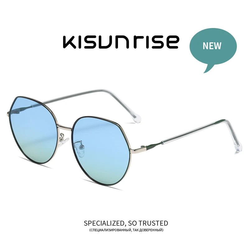 Kisunrise Polarized Sunglasses Accessories Women Outdoor Fashion Glasses Men Eyewear Polygon Unisex UV400 Metal KS1170
Kisunrise Polarized Sunglasses Accessories Women Outdoor Fashion Glasses Men Eyewear Polygon Unisex UV400 Metal KS1170
