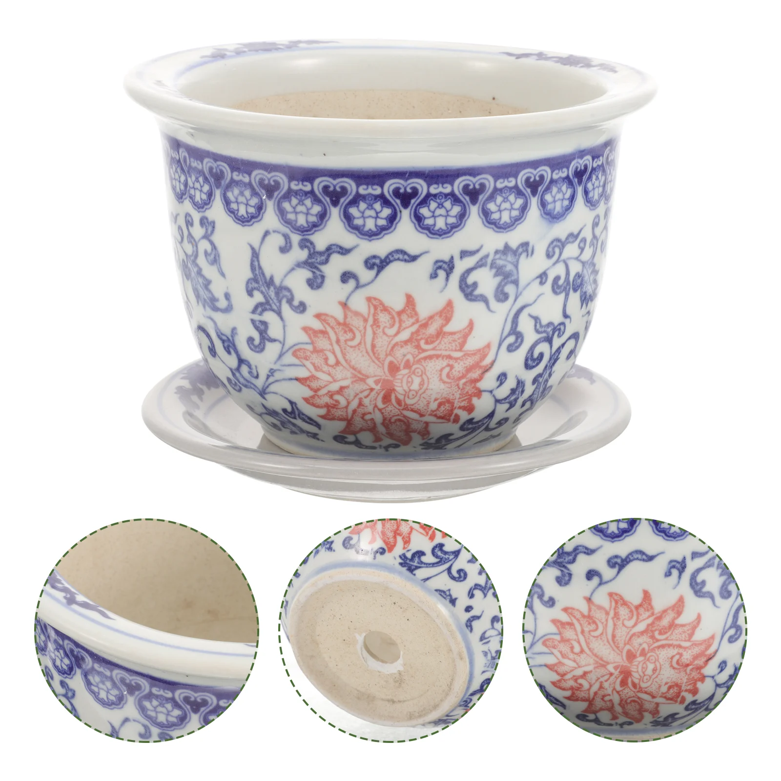 Flower Pots Novelty Garden Planters Delicate Flowerpot Ceramic Outer Diameter Container Ceramics Supply Succulent Flowerpots
Flower Pots Novelty Garden Planters Delicate Flowerpot Ceramic Outer Diameter Container Ceramics Supply Succulent Flowerpots