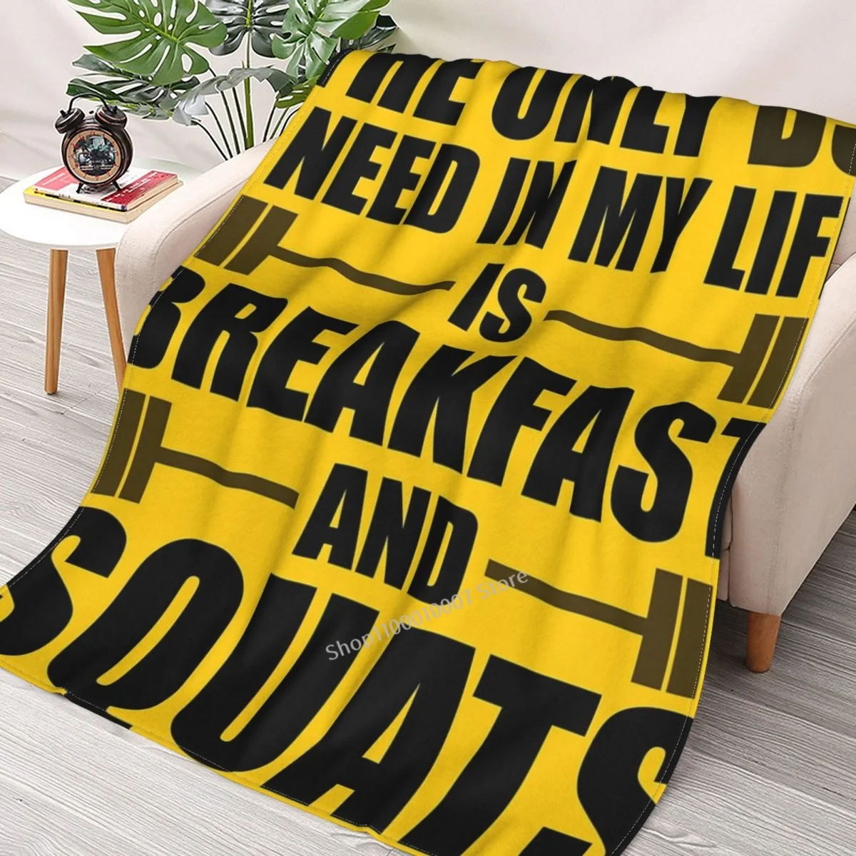 Breakfast And Squats Throw Blanket 3D printed sofa bedroom decorative blanket children adult Christmas gift
Breakfast And Squats Throw Blanket 3D printed sofa bedroom decorative blanket children adult Christmas gift